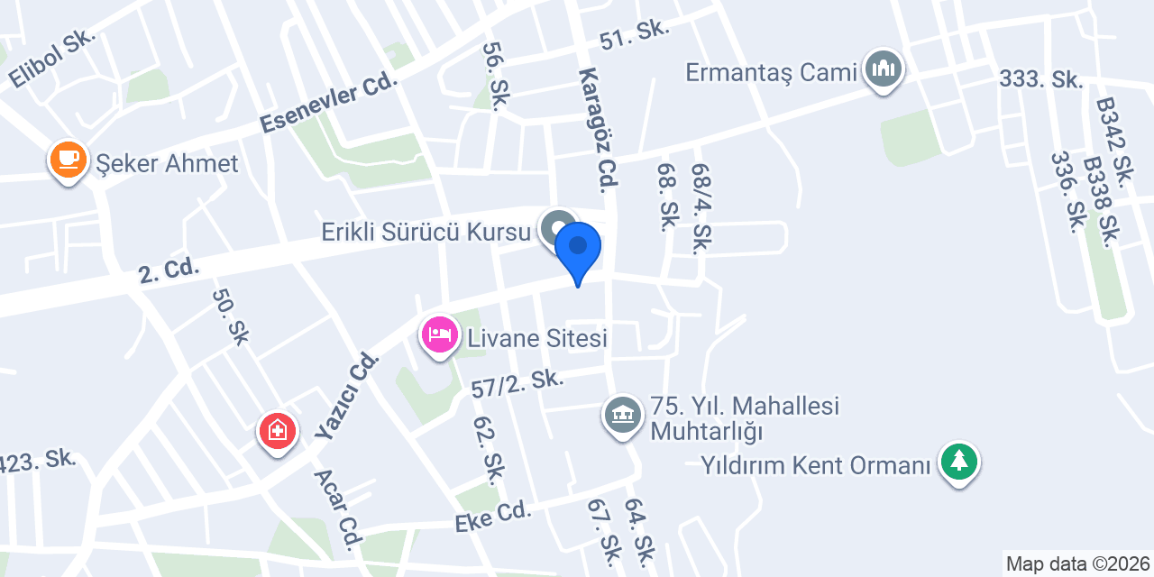 Devin Eğitim Kurumları konumu