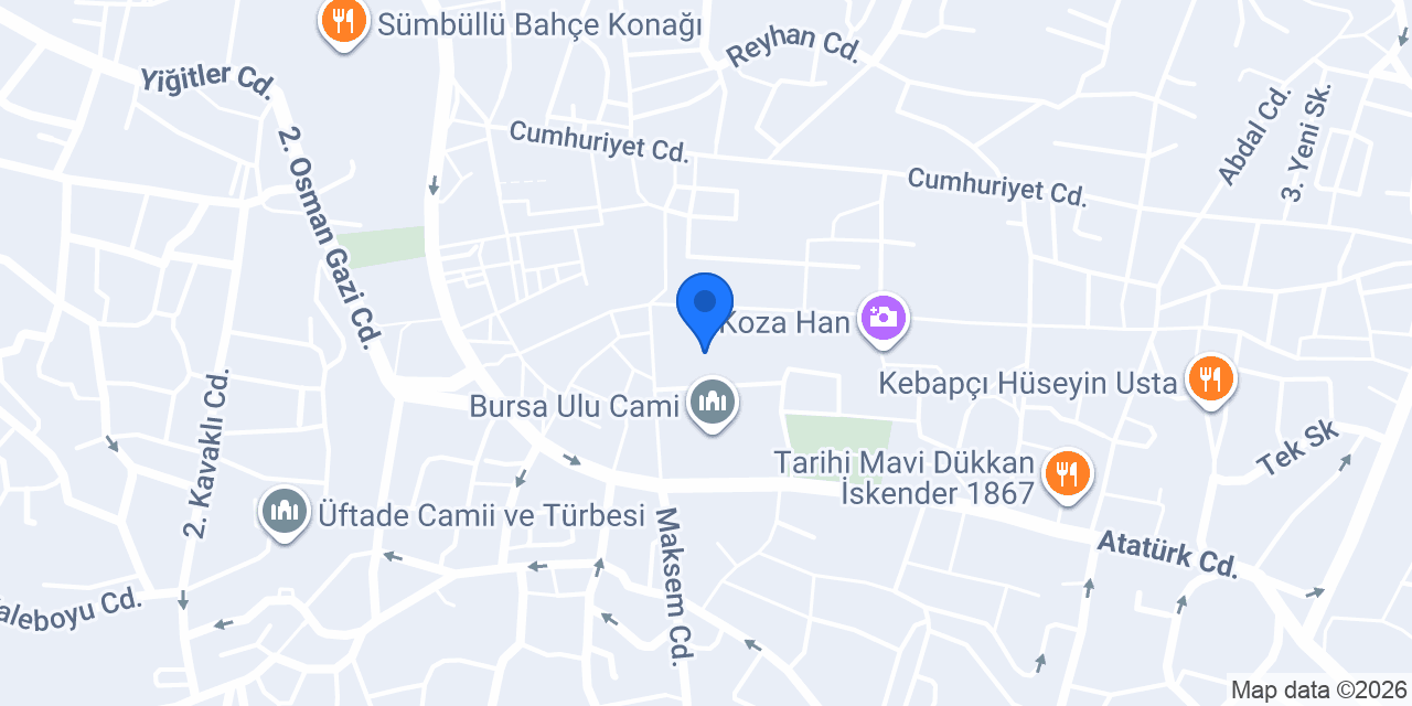 Simge Kuyumculuk konumu
