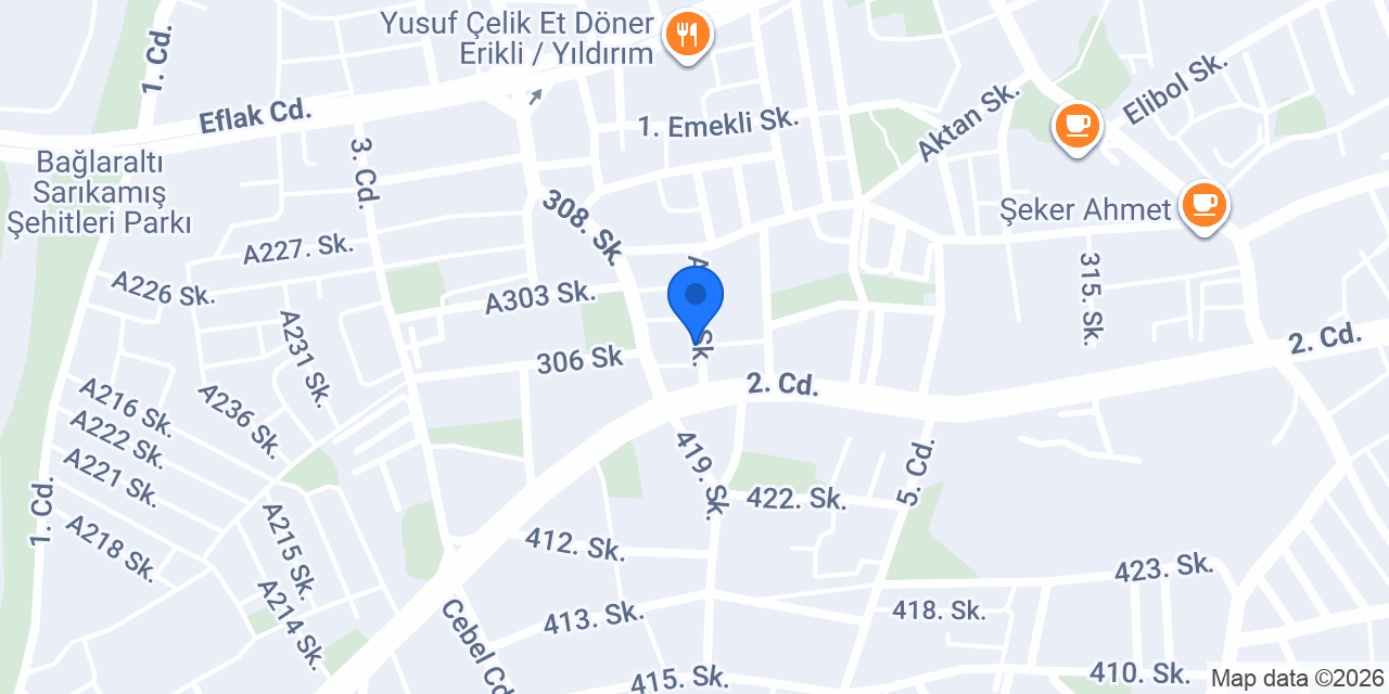 Tülay Eczanesi konumu