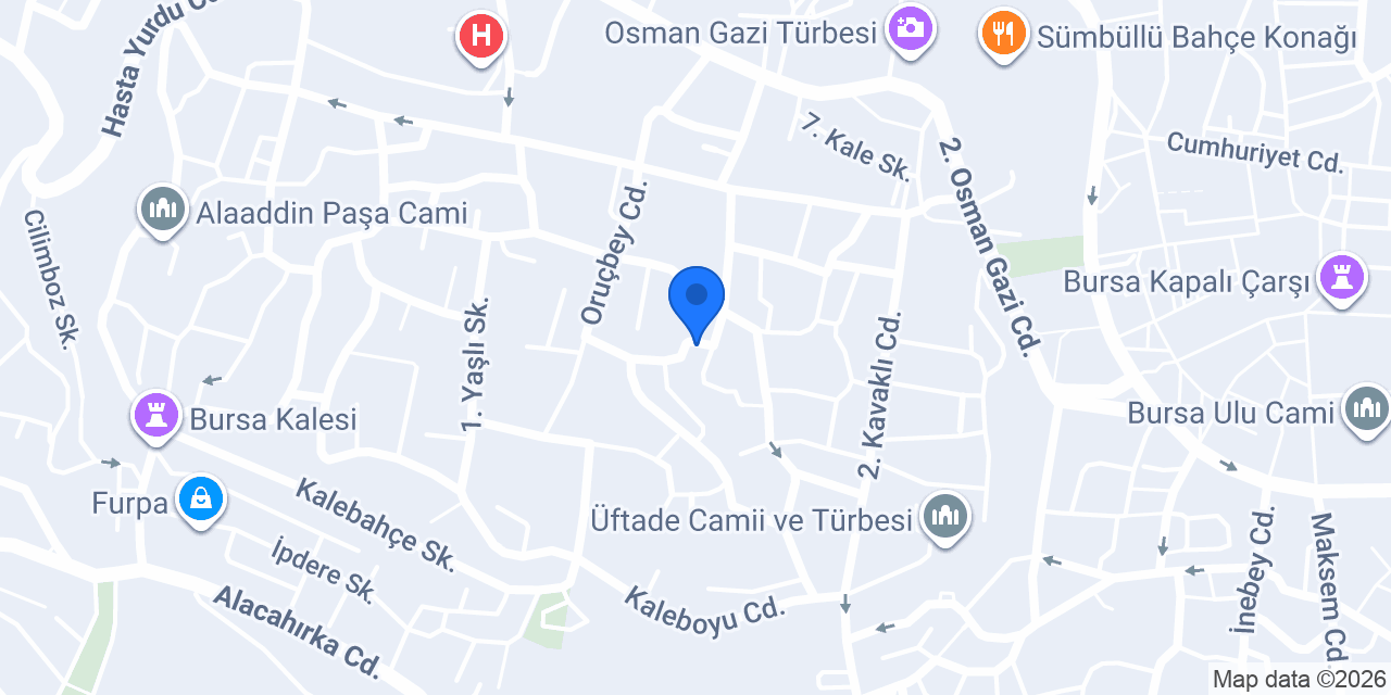 Bursa Gider Açma Servisi konumu