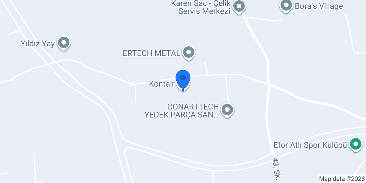 Kontair konumu