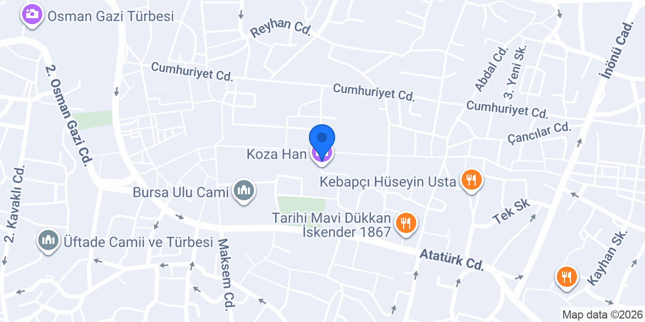 Yaren Cafe Kozahan konumu