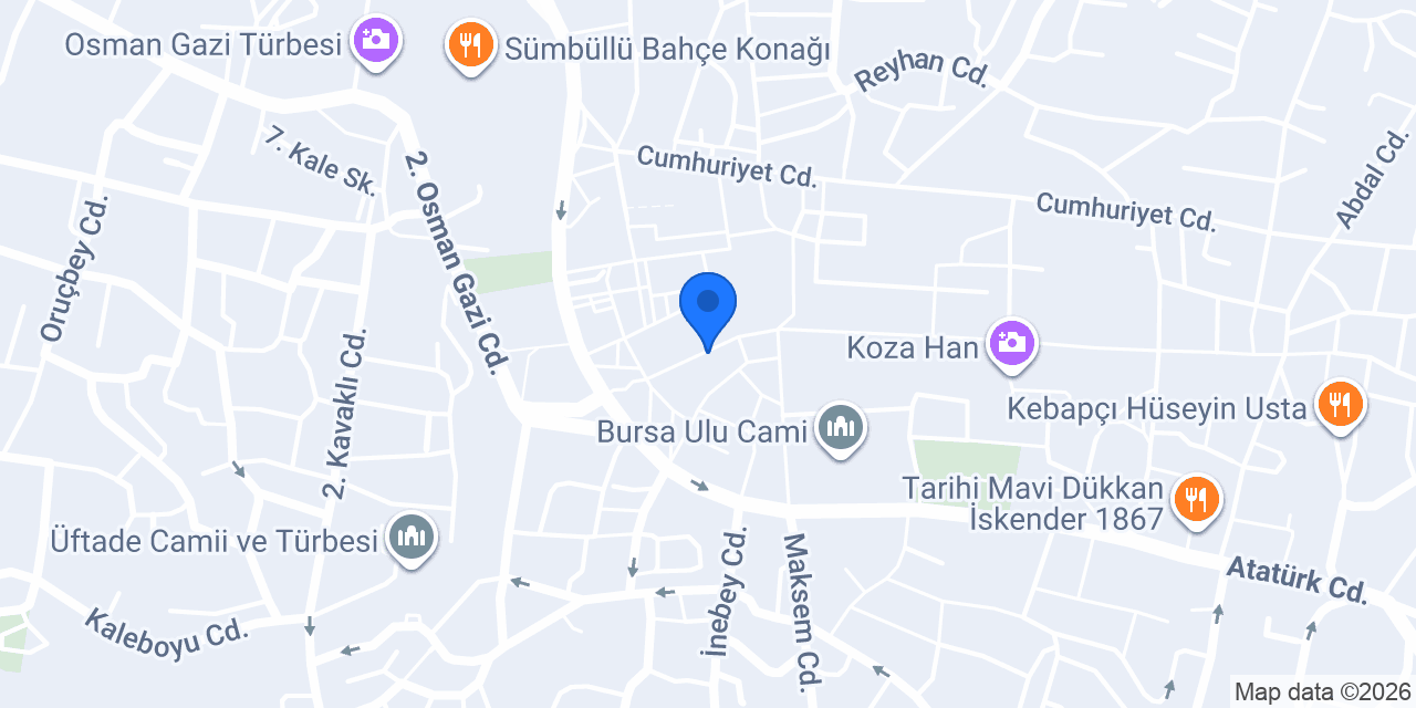 Tekyıldız Kuyumculuk konumu