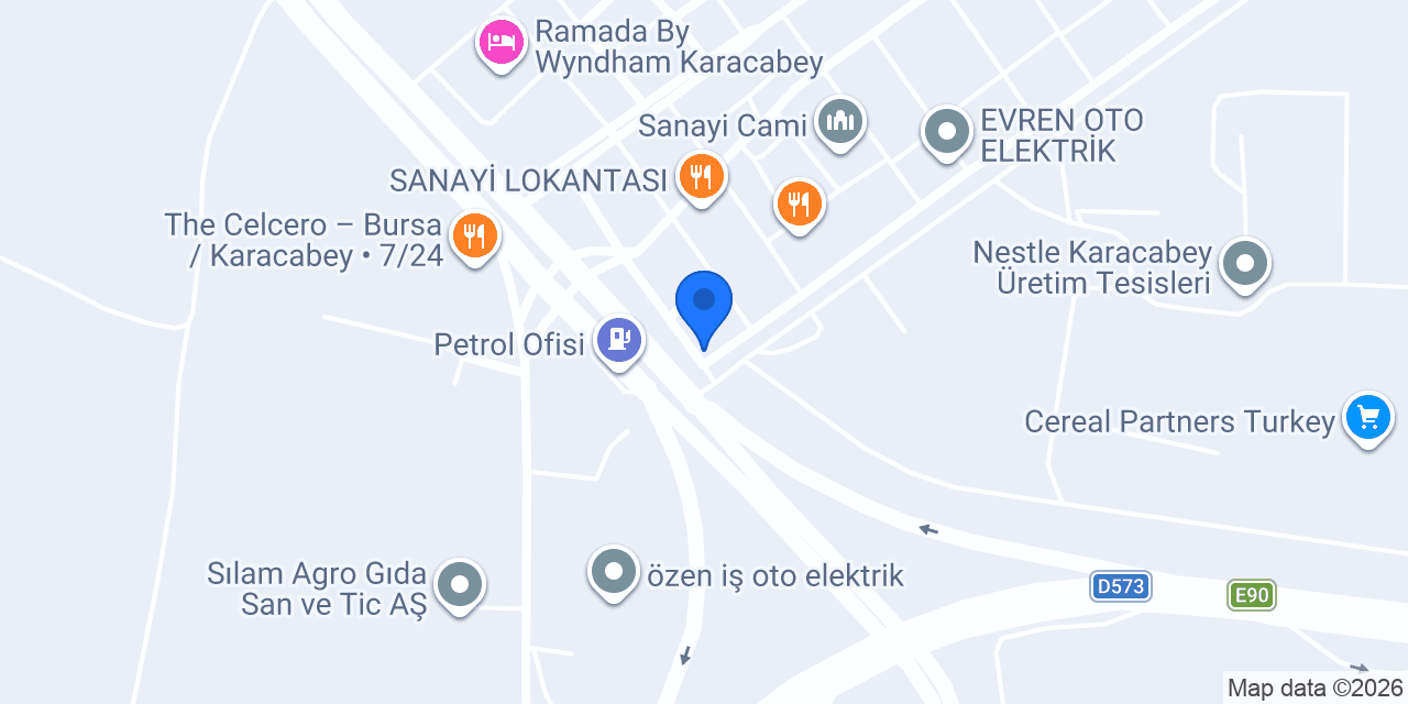 Karacabey Boyasız Hasar Onarım konumu