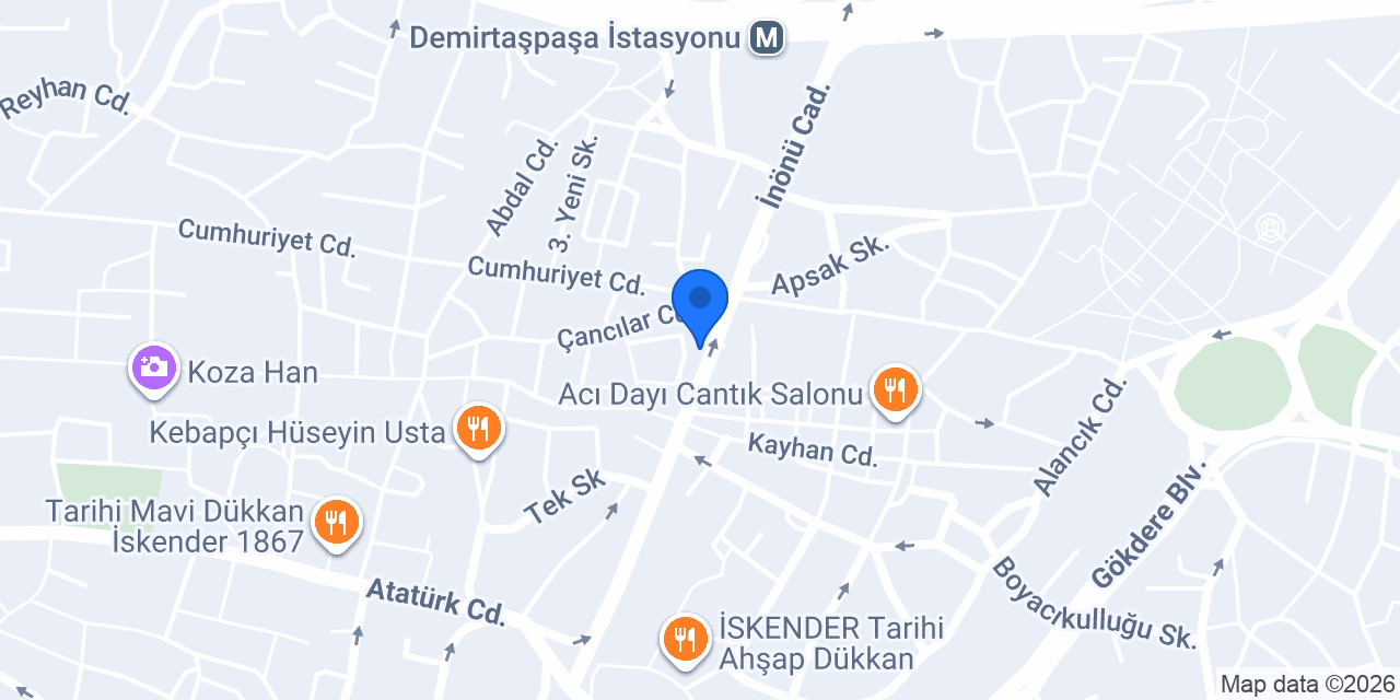 İnci Eczanesi konumu