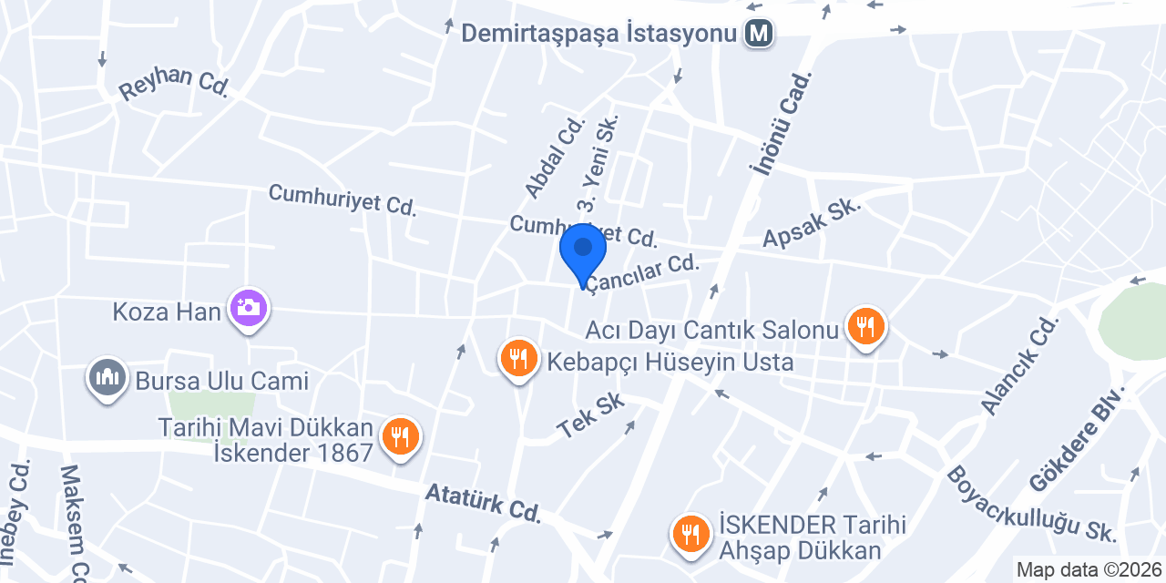 İpekçi Hotel konumu