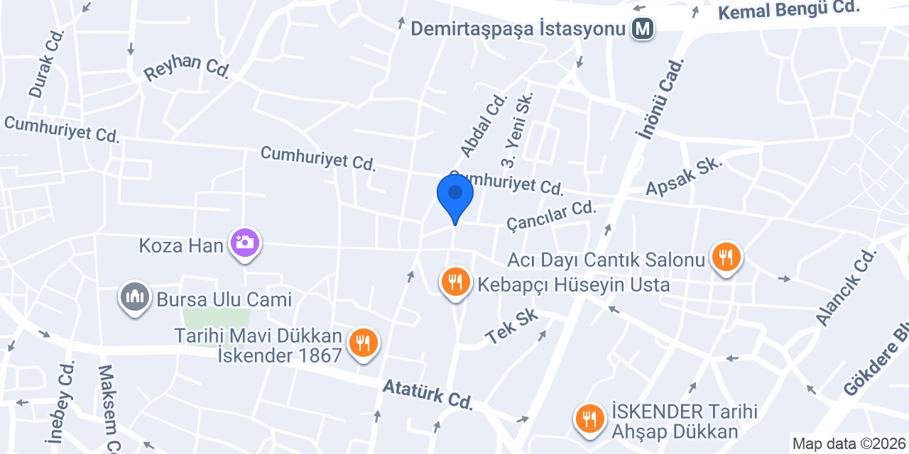 Ciğerci Tahsin Çancilar konumu