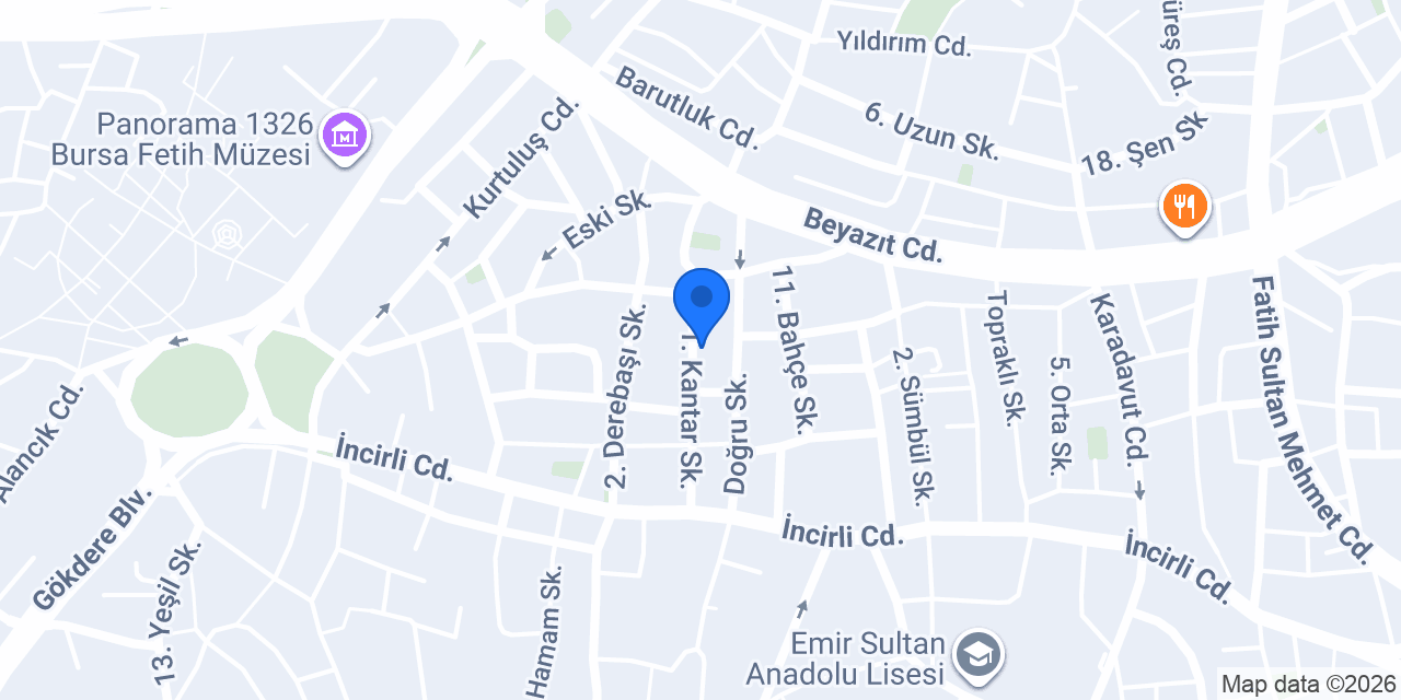 Bursa Temizlik Star konumu