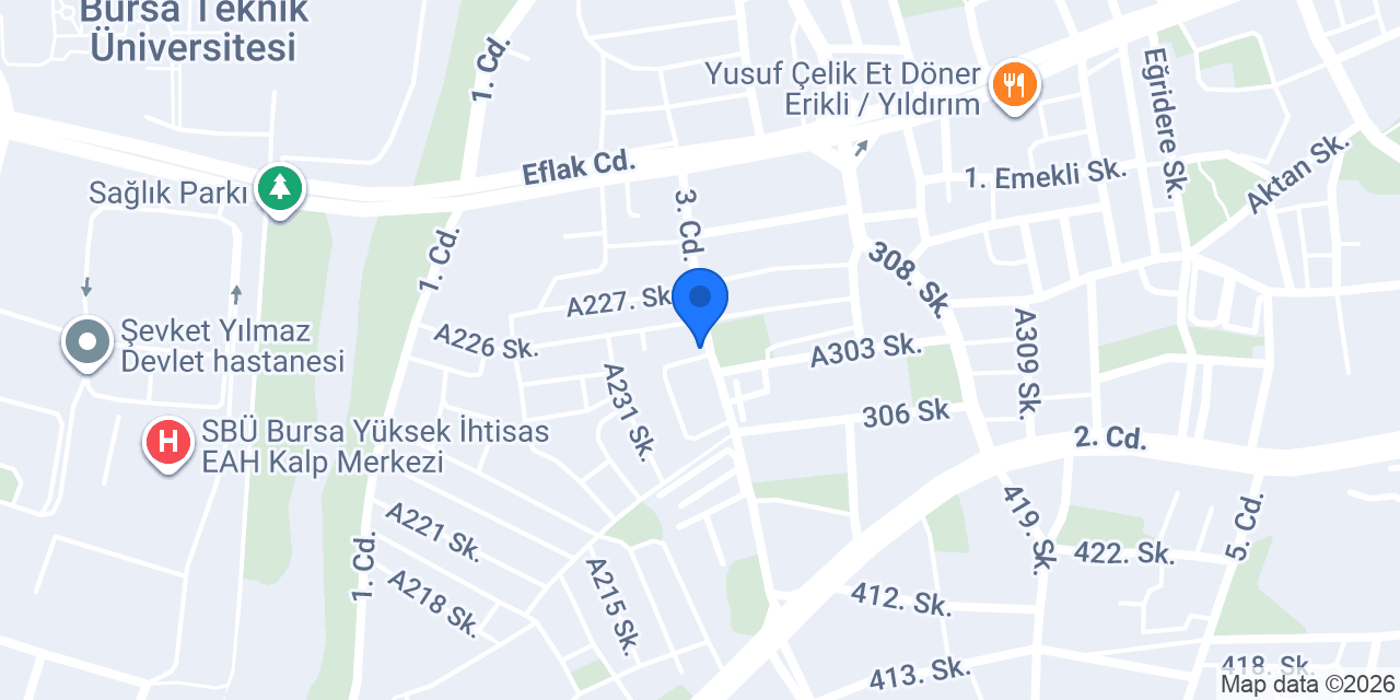 Kuruluş Unlu Mamülleri konumu