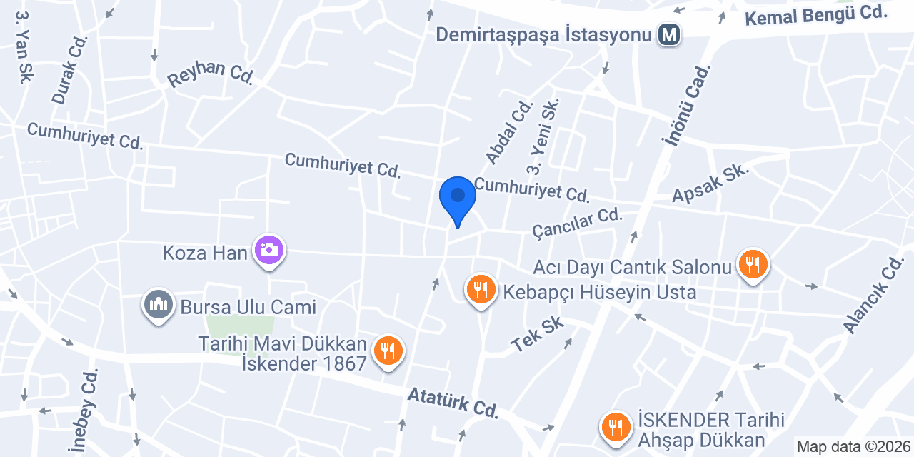 Davut Demirbaş konumu