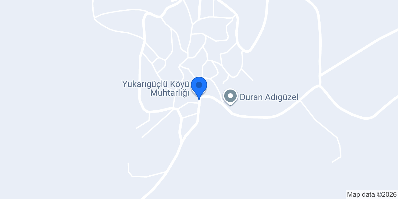Yukarıgüçlü İlköğretim Okulu konumu