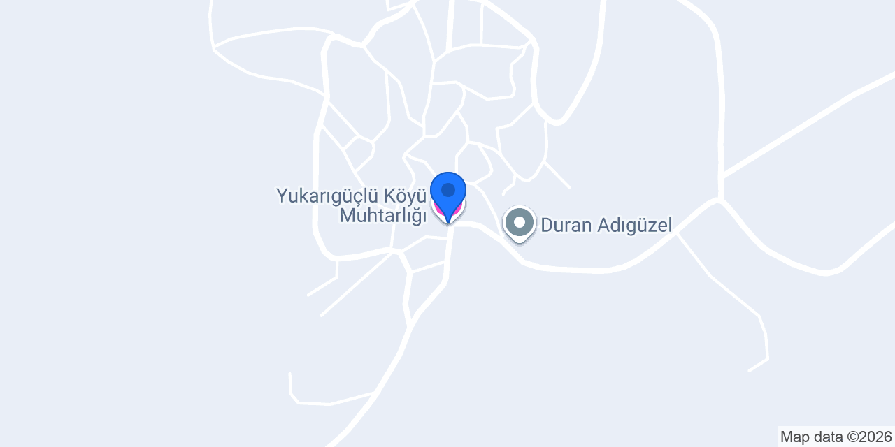 Yukarıgüçlü Köyü Muhtarlığı konumu