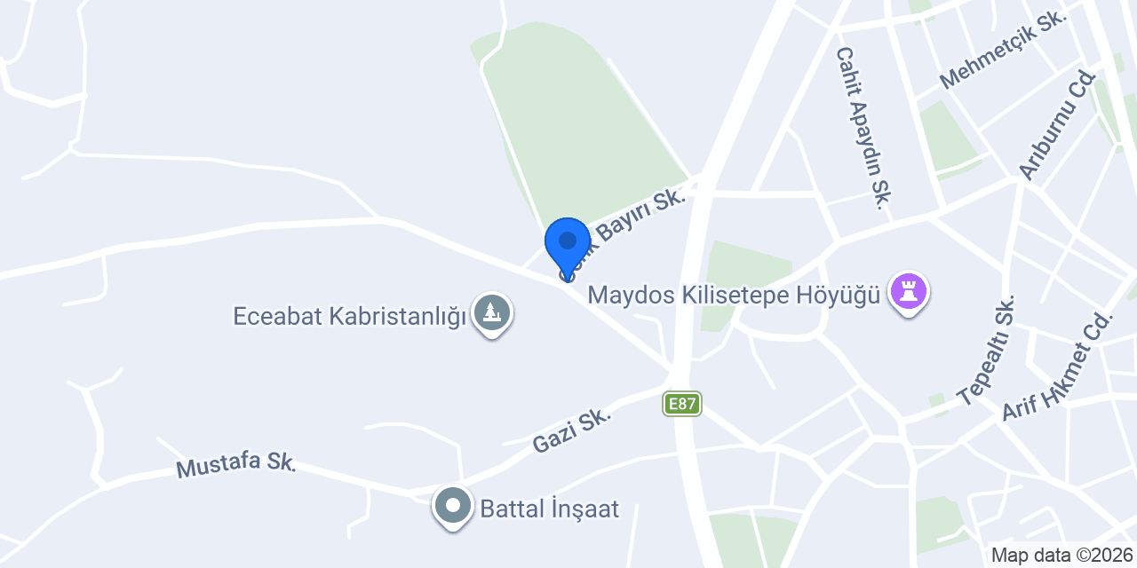 Tok Oto Lastik konumu
