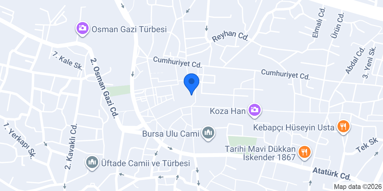 Hatipoğlu Kuyumculuk konumu