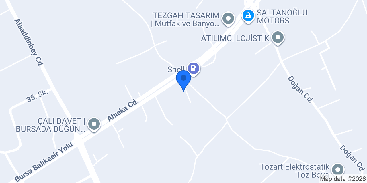 ULUDAĞ PALET konumu