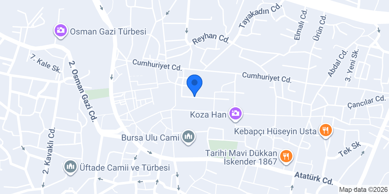 Gaye Kitabevi konumu