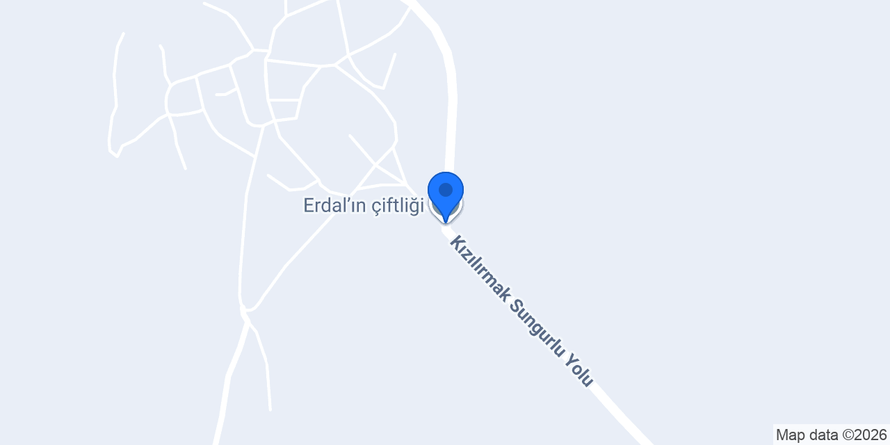 Erdal’ın çiftliği konumu