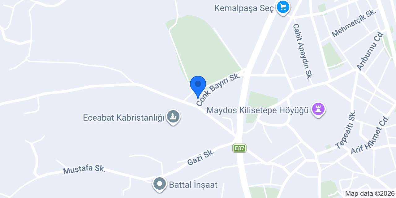 Garipoğlu Oto tamir konumu