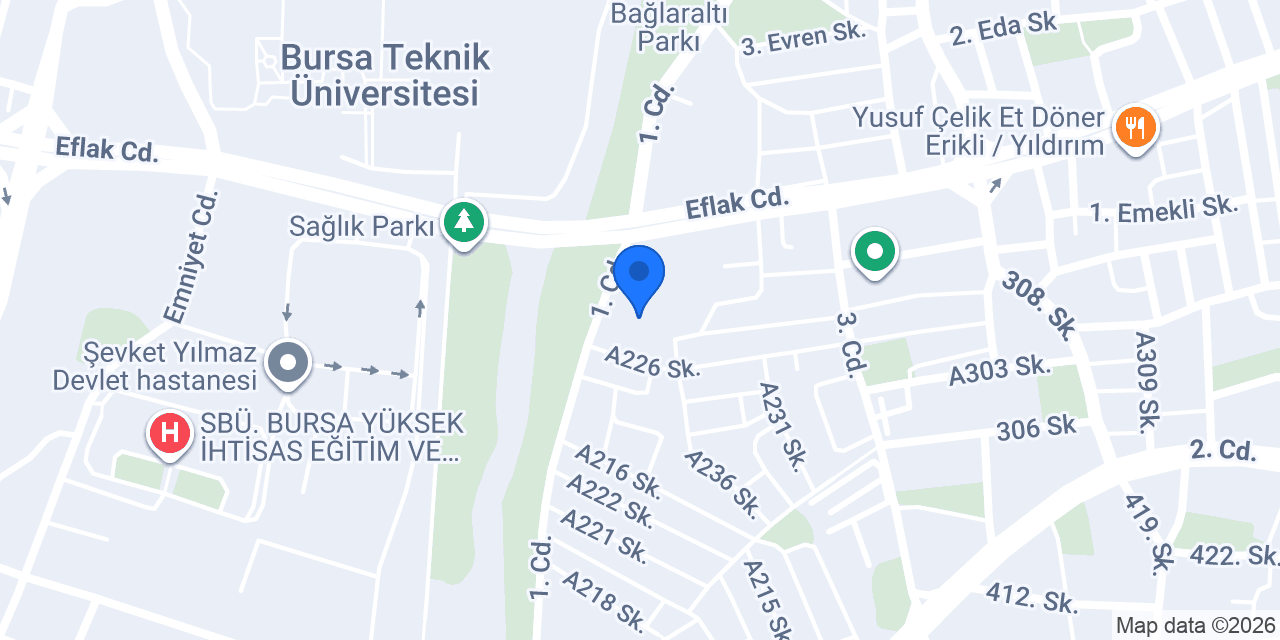 Gülbahar Hatun Anaokulu konumu