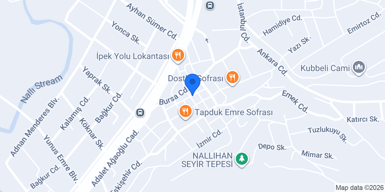 Han Kebap konumu