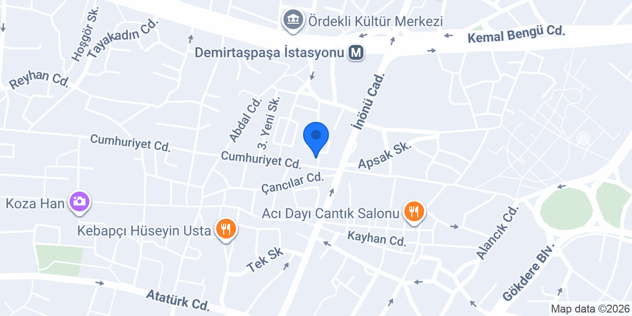 Ahmet Davetiye konumu