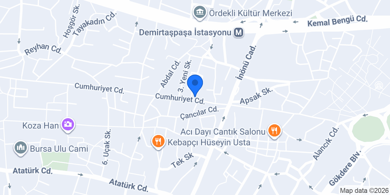 Terzi Altınmakas konumu