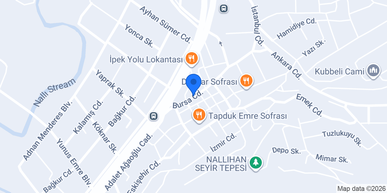İnan Aile Lokantası konumu