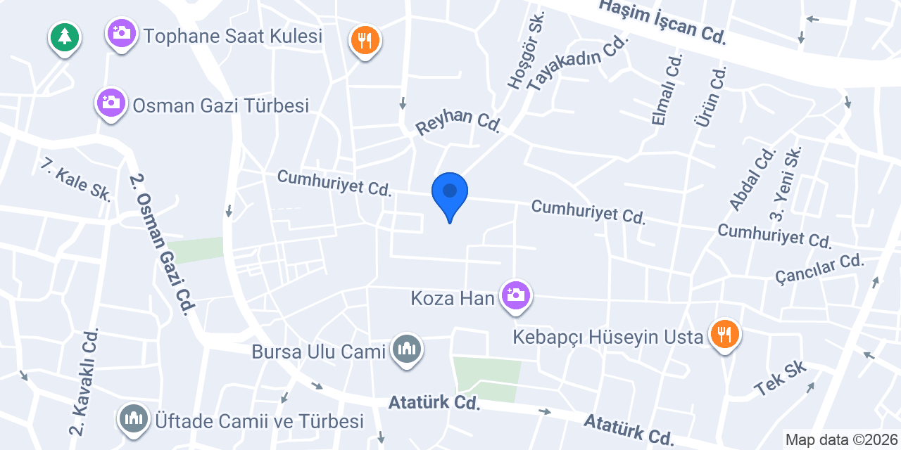 Çarşı mobilya konumu
