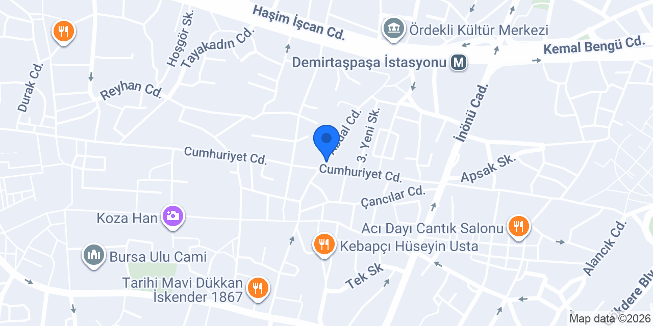 Trend Tasarım konumu