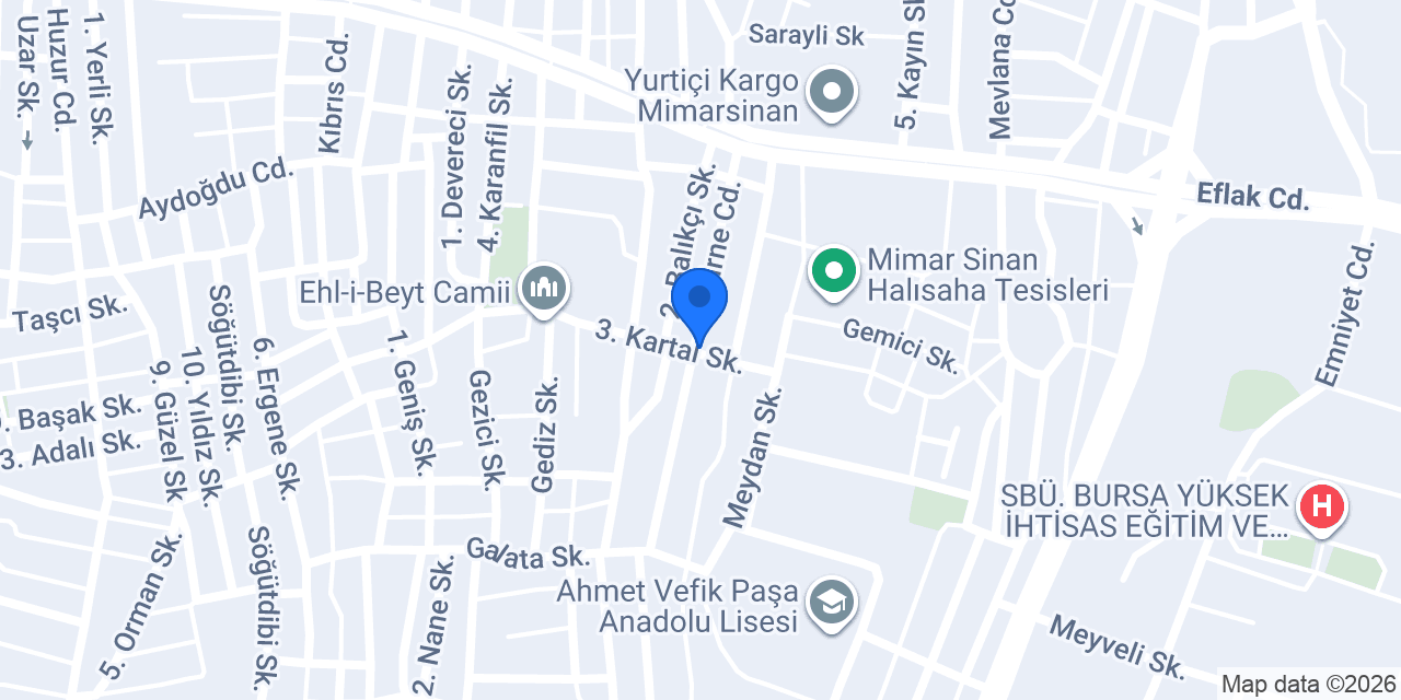 KONUŞAN SERVİS konumu