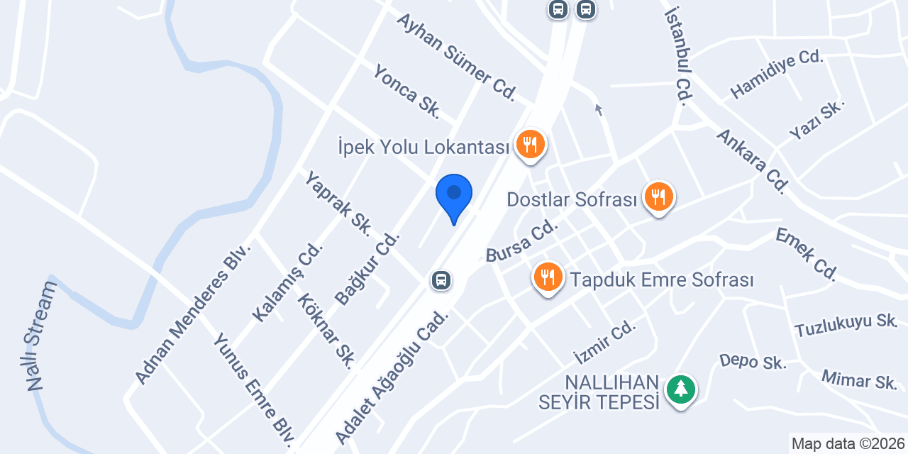 MALİDA CAFE konumu
