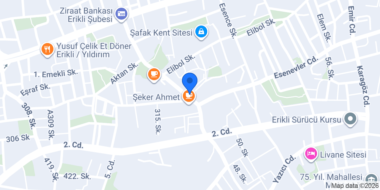 Dt. Nurcan Akyürek Yıldırım konumu