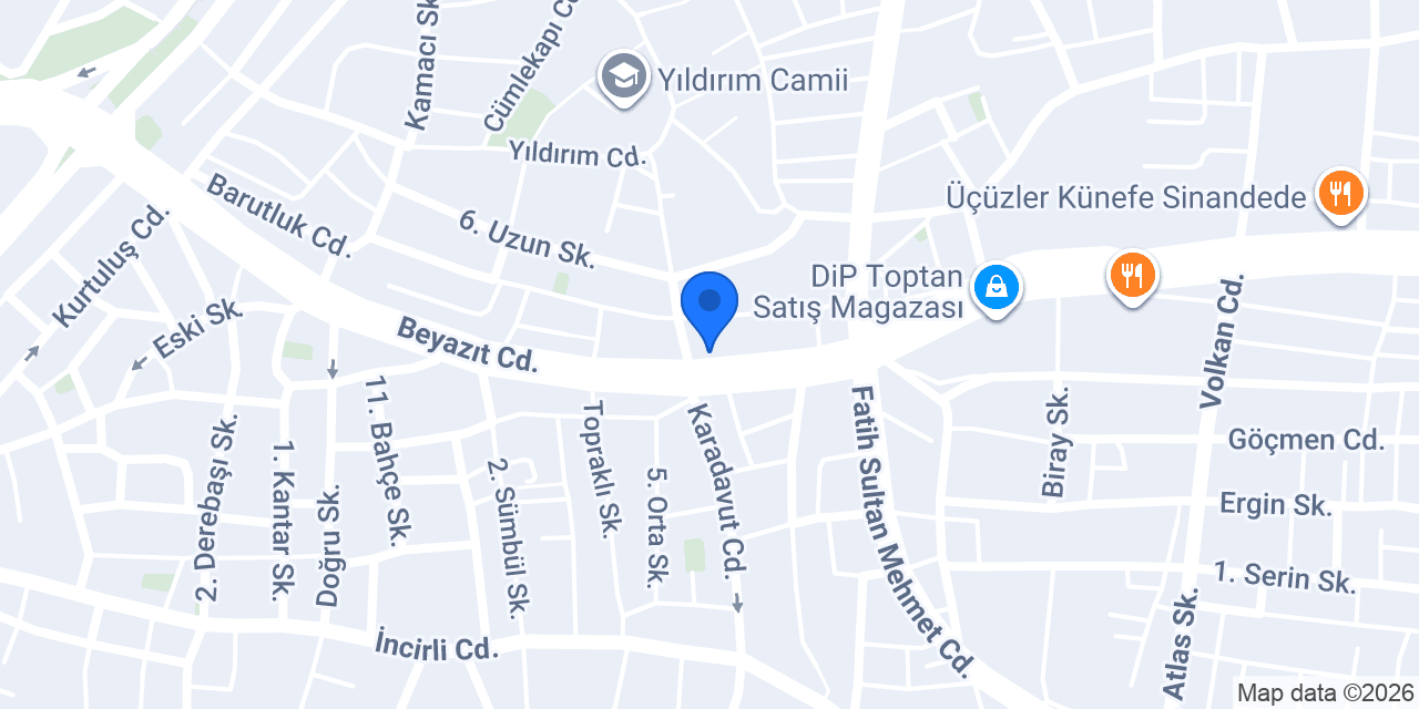 Kayabaşı Et Market konumu