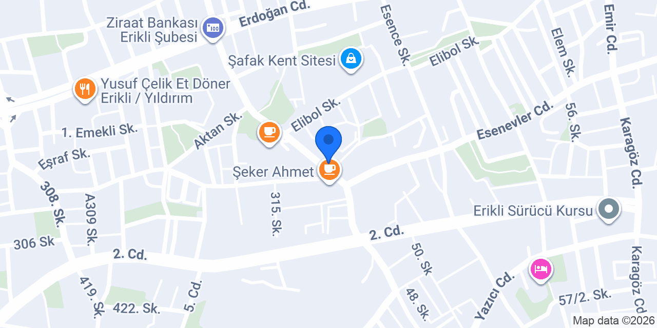 saray çiğköfte konumu