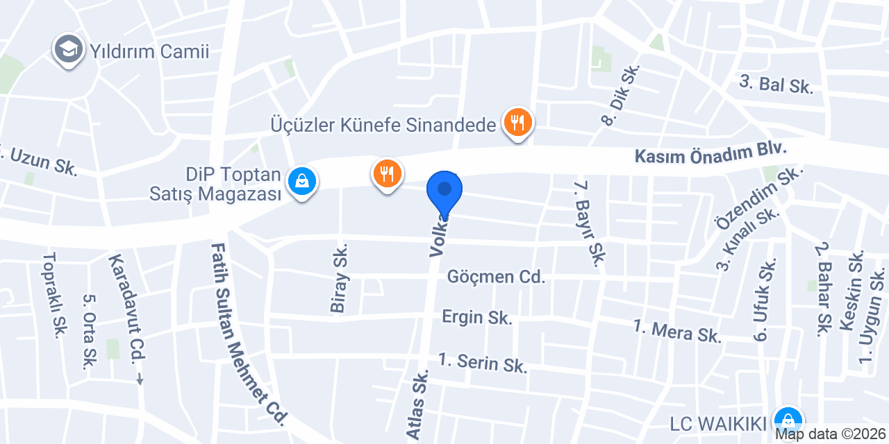 Başkan Petshop konumu