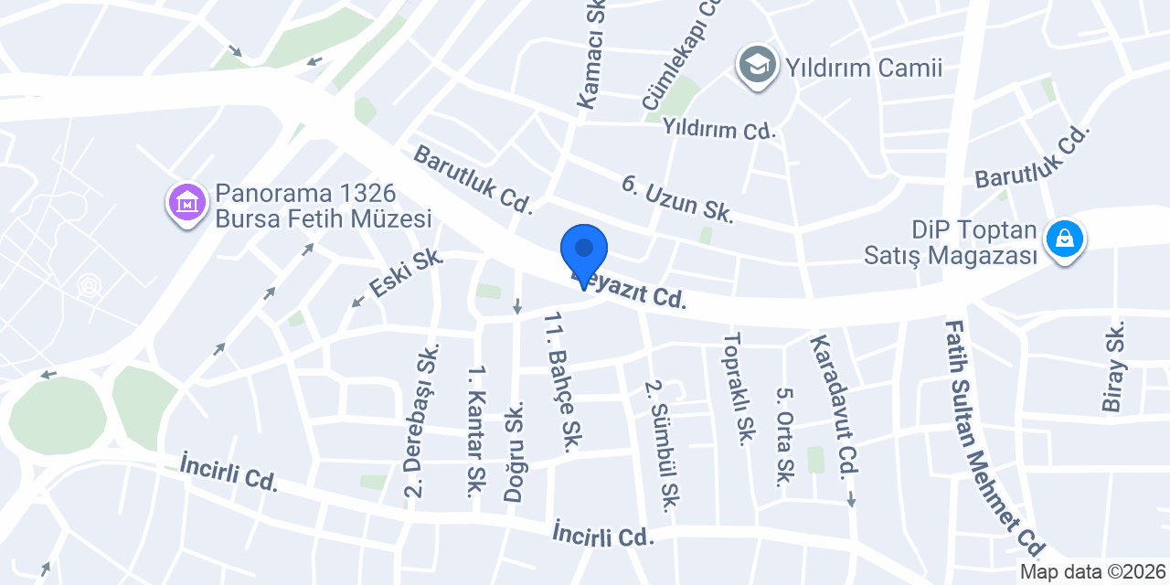 Sena Çiçekçilik konumu