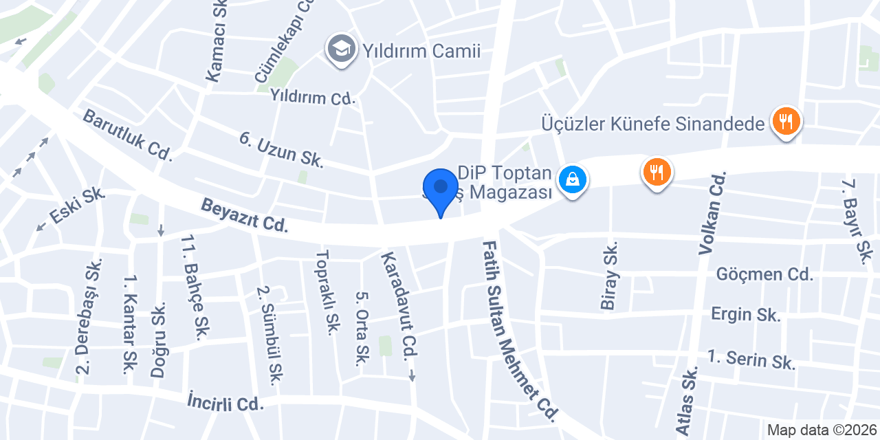 Domino's Pizza Yıldırım konumu