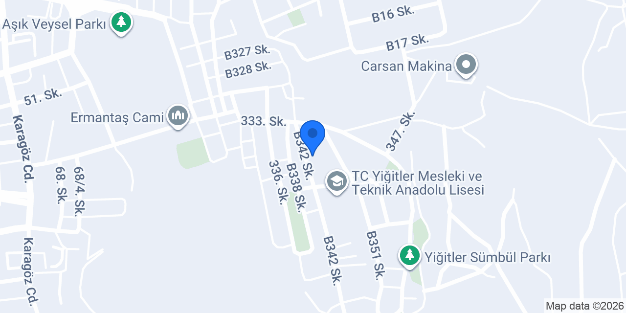 Yiğitler Anadolu İmam Hatip Lisesi konumu