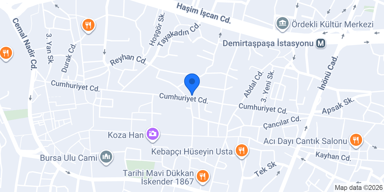 Paralı Büfe konumu