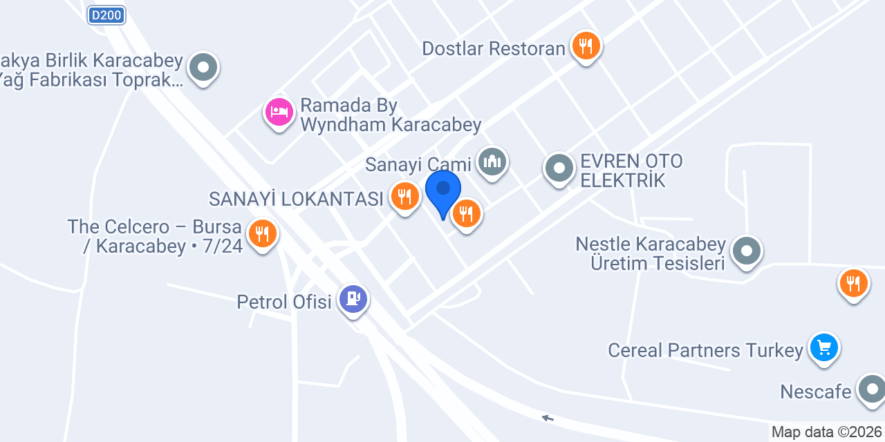 Oğuzlar Yedek Parça konumu