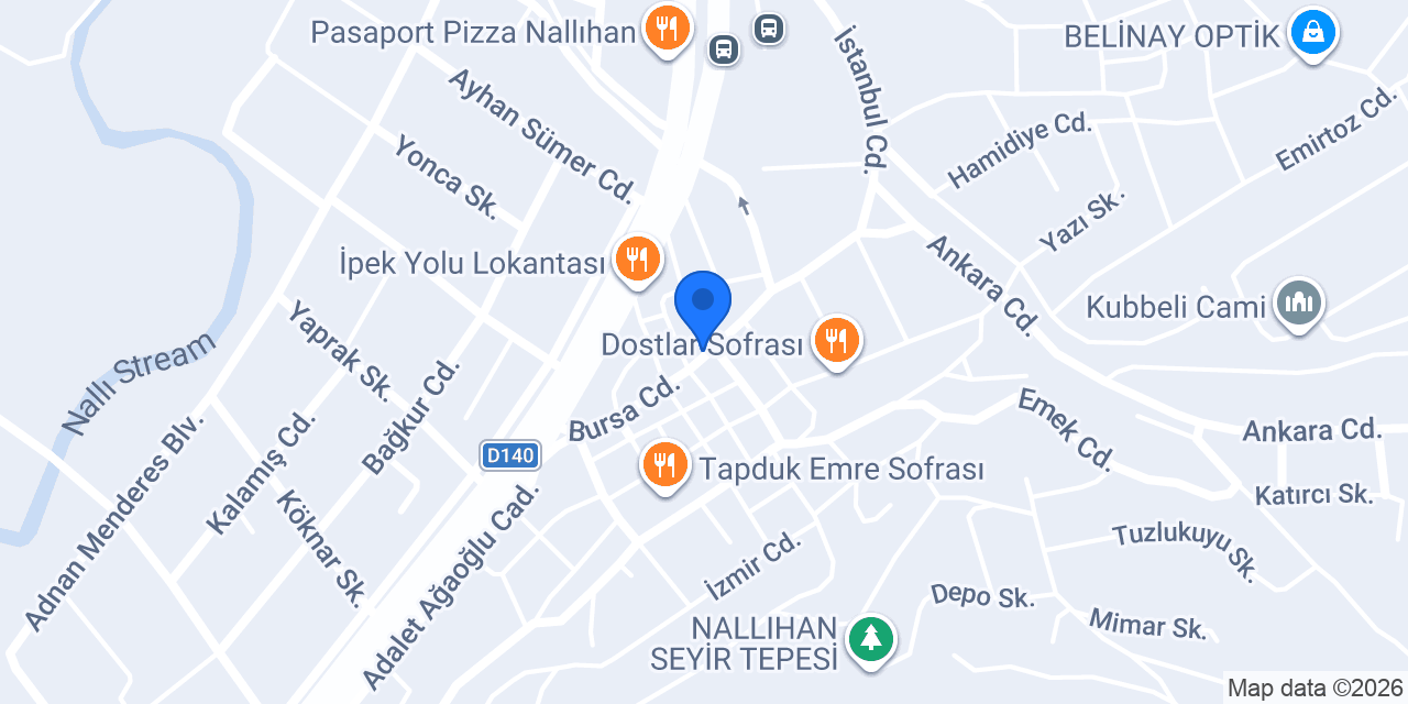 Kırmaz Kuyumculuk konumu