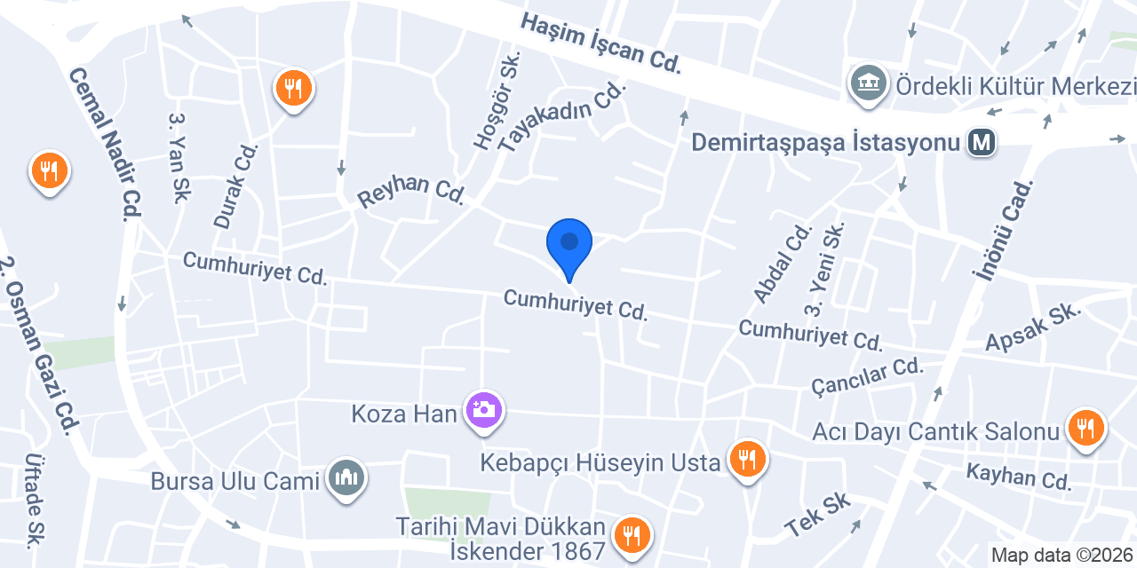 BİRCAN BEBE konumu