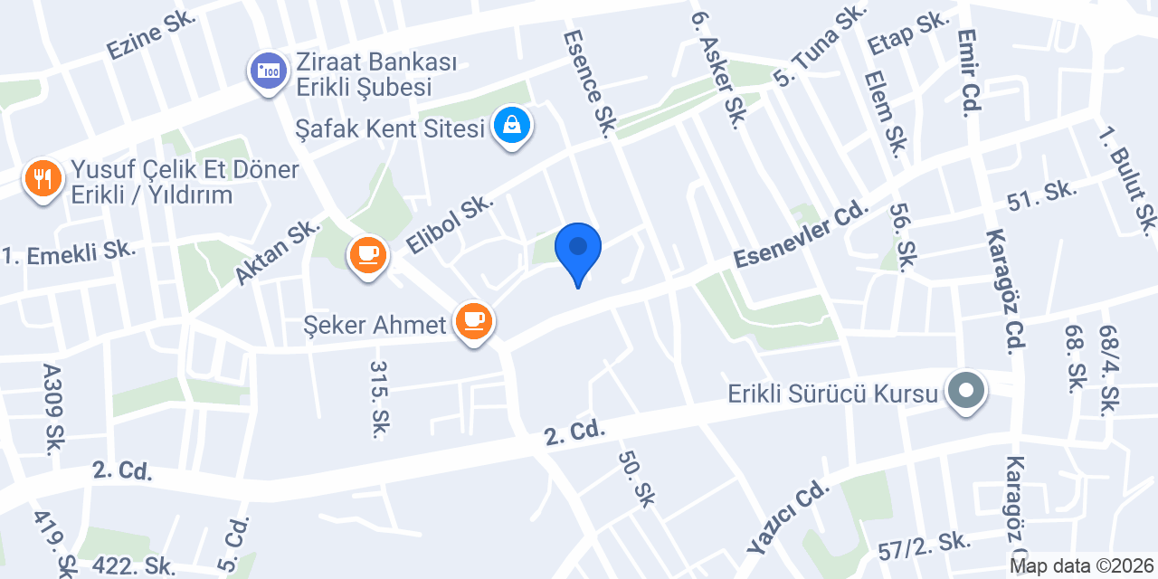 İlkay Sitesi konumu
