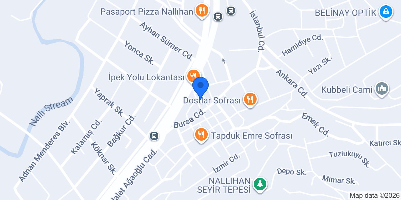 Çağdaş Sürücü Kursu konumu