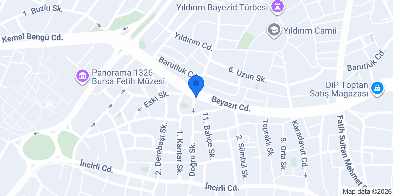 Yıldırım elektrik konumu
