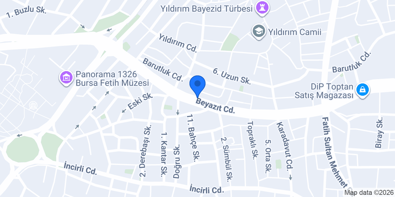 DHL eCommerce - Uludağ Şubesi konumu
