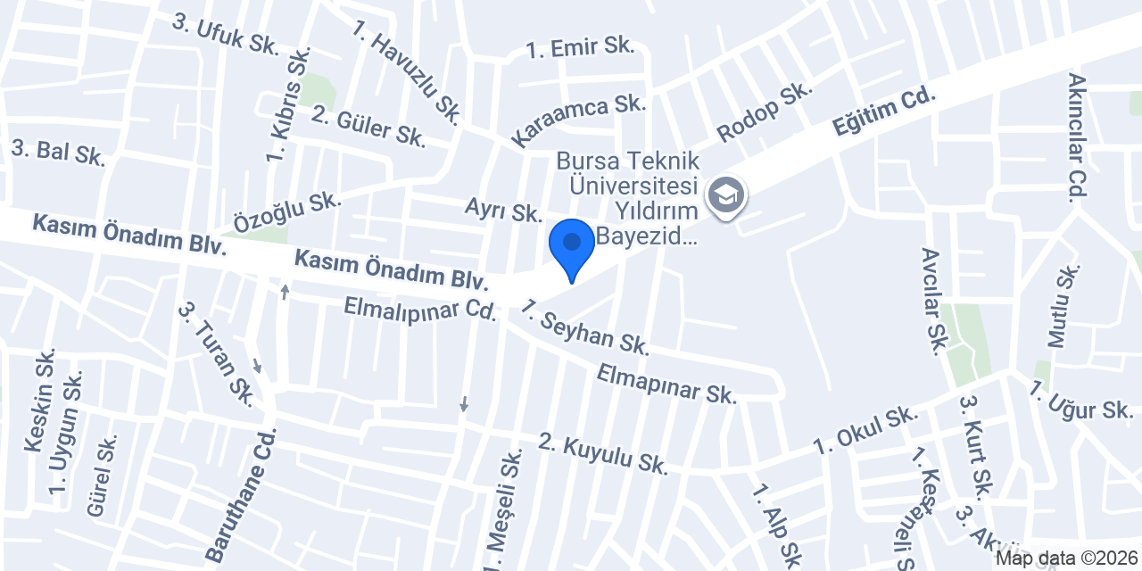 Konuk Pide Beyazıt konumu
