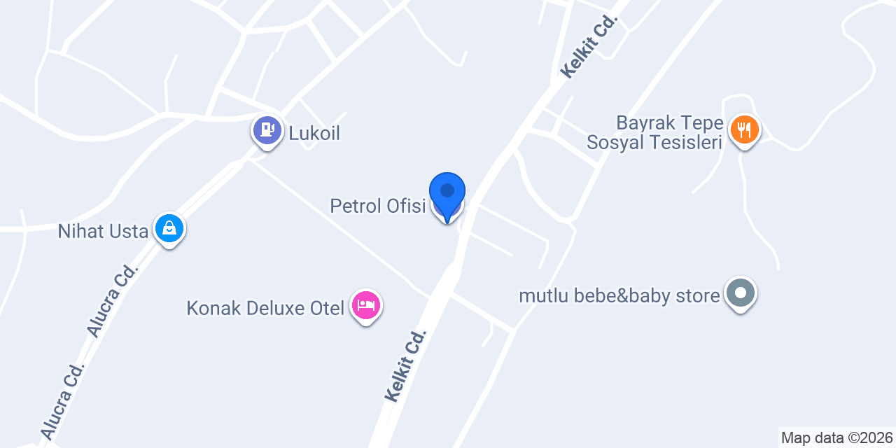 Petrol Ofisi konumu