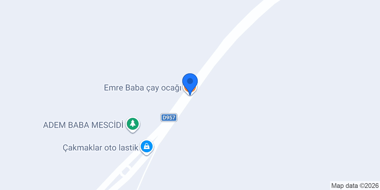 Emre Baba çay ocağı konumu