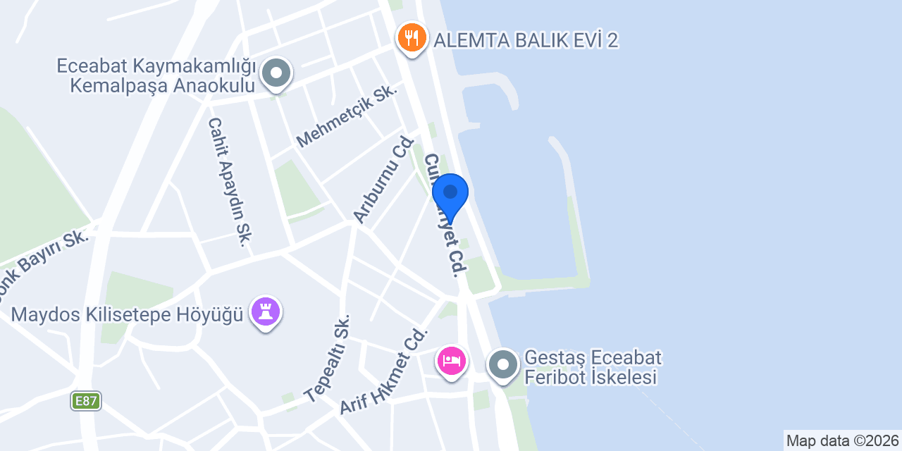 ECEABAT VETERİNER KLİNİĞİ konumu